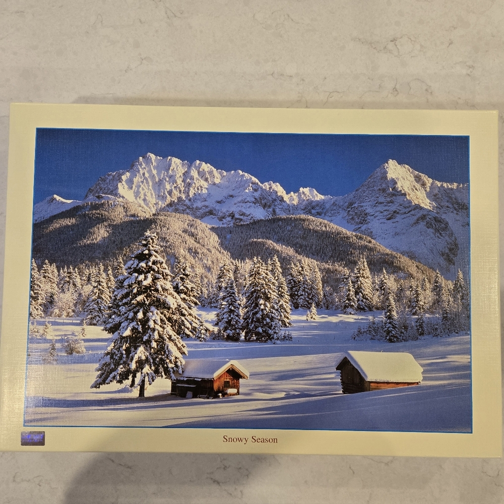 1000 peice jigsaw puzzle